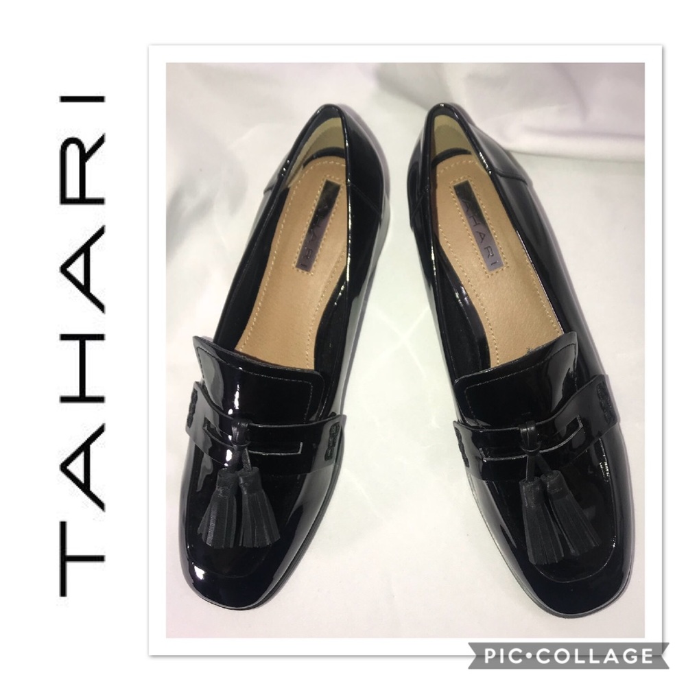 NWOT/TAHARI WOMENS PENNY LOADERS WITH TASSEL Sz 6